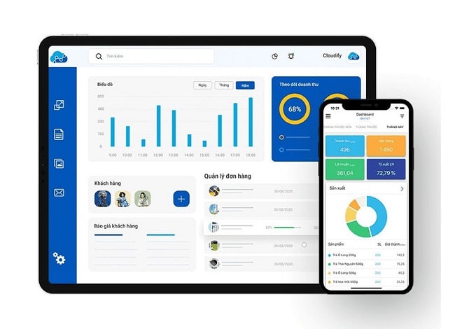 App quản l&yacute; b&aacute;n h&agrave;ng tr&ecirc;n điện thoại PosApp